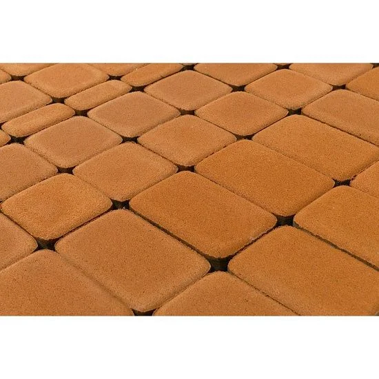 Тротуарная плитка Классико, Янтарный BRAER 60 мм