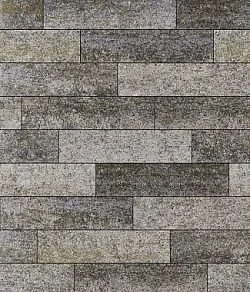 Тротуарная плитка ПРЯМОУГОЛЬНИК Искусственный камень Габбро В.11.П.10 Выбор 100 мм