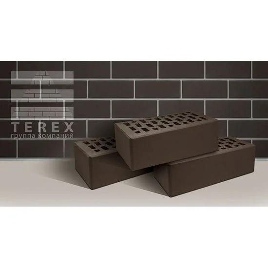 Кирпич облицовочный Какао полуторный 1.4 NF гладкий Терекс