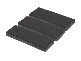 Тротуарная плитка Патио XL Черный Stellard 80 мм