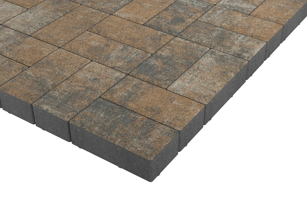 Тротуарная плитка Брусчатка Каньон Stellard 40 мм