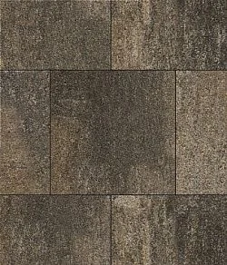 Тротуарная плитка КВАДРАТ 500х500 Листопад гранит Старый замок Б.5.К.6 Выбор 60 мм