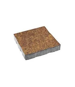 Тротуарная плитка КВАДРАТ 500х500 Листопад гладкий Осень Б.5.К.6 Выбор 60 мм