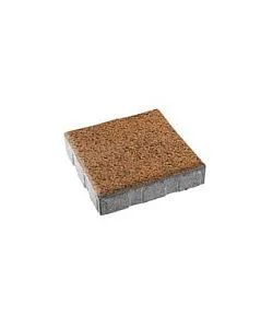 Тротуарная плитка КВАДРАТ 400х400 Листопад гранит Арабская ночь Б.6.К.6 Выбор 60 мм