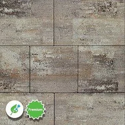 Тротуарная плитка Инсбрук Ланс Берилл Гладкая SteinRus 60 мм