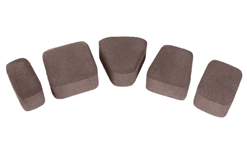 Тротуарная плитка Классика Нобетек 1КЛ6Ф Коричневая 60 мм