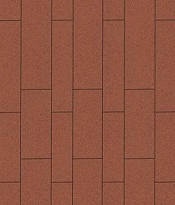 Тротуарная плитка ПАРКЕТ Стандарт Красный Б.9.Псм.8 Выбор 80 мм