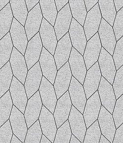 Тротуарная плитка СКОШЕННЫЙ ШЕСТИУГОЛЬНИК Гранит Белый Б.1.ШГ.6 Выбор 60 мм