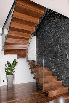 3D панель из натурального камня Сланец Чёрный Классик Pharaon