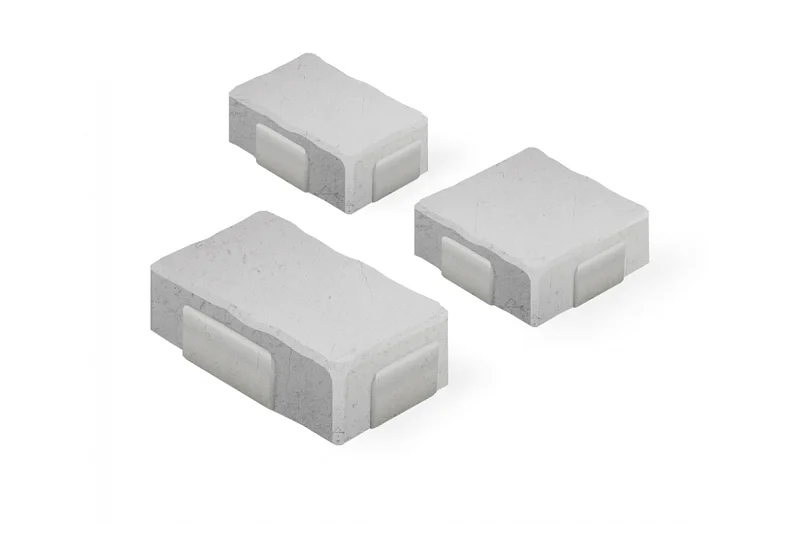 Тротуарная плитка Старый Город 2СГ5Ф Нобетек Светло-Серая 50 мм