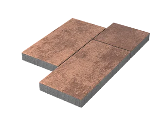 Тротуарная плитка Мозаика XL Мокко Stellard 60 мм