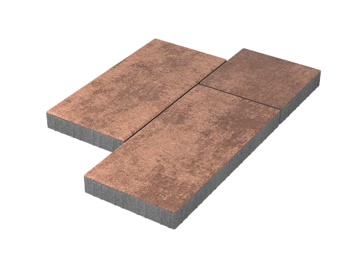 Тротуарная плитка Мозаика XL Грей Stellard 60 мм