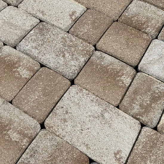 Тротуарная плитка НОВАЯ КЛАССИКА 1НКЛ5Ф КОЛОРМИКС №23 Сафари Нобетек 50 мм