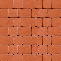 Плитка тротуарная Инсбрук Альт Оранжевый Гладкая SteinRus 40 мм