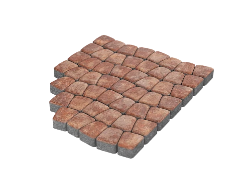 Тротуарная плитка Классико Мокко Stellard 60 мм