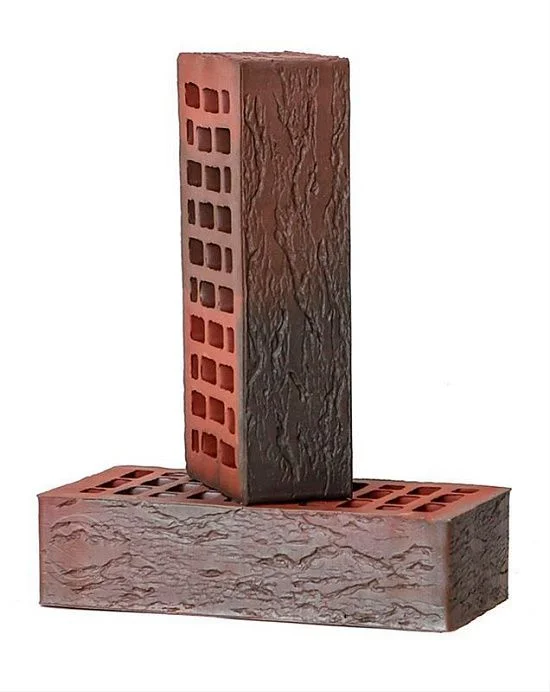 Кирпич облицовочный Готика одинарный 1 NF Лава ВКЗ