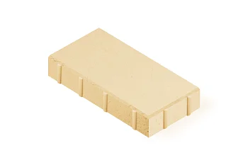 Тротуарная плитка Прямоугольник 4П6Ф Нобетек Бежевая 60 мм