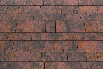 Тротуарная плитка Микс Сити Браун Stellard 60 мм