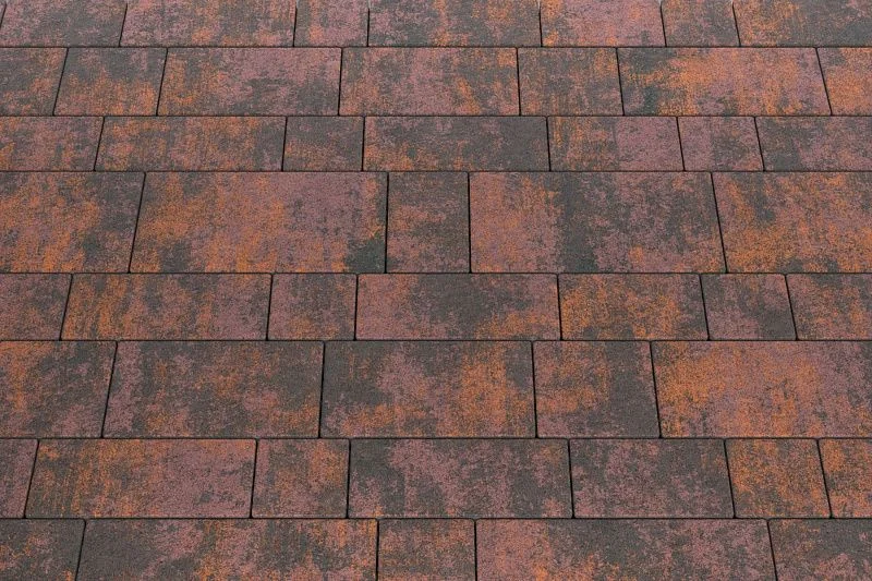 Тротуарная плитка Микс Сити Браун Stellard 60 мм