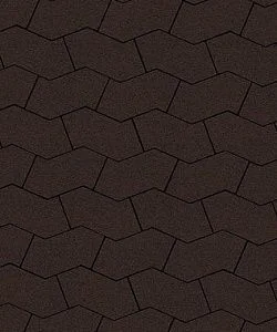 Тротуарная плитка S-ФОРМА Гранит Коричневый В.3.Ф.10 Выбор 100 мм