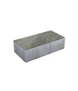 Тротуарная плитка ПРЯМОУГОЛЬНИК 300х150 Искусственный камень Шунгит Б.10.П.8 Выбор 80 мм