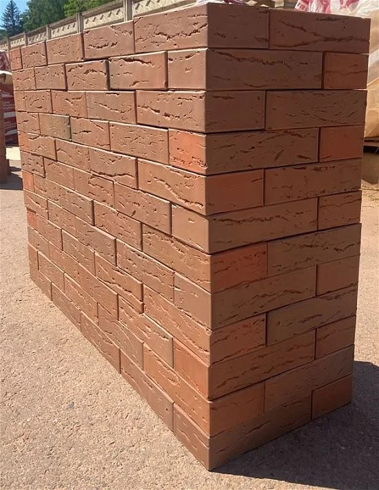 Кирпич облицовочный Готика одинарный 1 NF Старый Дуб ВКЗ