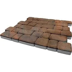 Тротуарная плитка Инсбрук Альт Штайнрус Гладкая SteinRus 60 мм