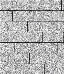 Тротуарная плитка ПРЯМОУГОЛЬНИК 500х250 Стоунмикс Белый с черным Б.17.П.8 Выбор 80 мм