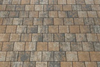 Тротуарная плитка Квадрат 15х15 Каньон Stellard 80 мм