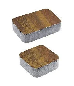 Тротуарная плитка КЛАССИКО Листопад гладкий Осень А.1.КО.4 Выбор 40 мм