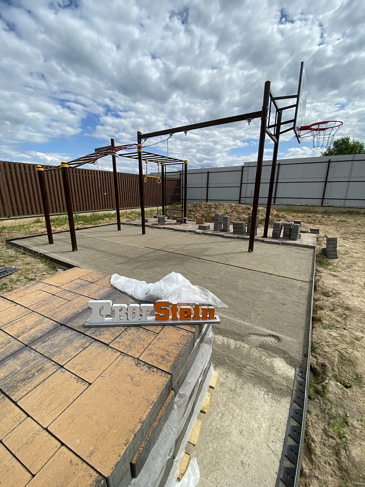 Укладка тротуарной плитки Бавария Блэнд от Steingot