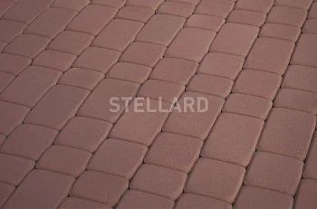 Тротуарная плитка Старый город Коричневый Stellard 60 мм