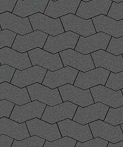 Тротуарная плитка S-ФОРМА Стандарт Серый В.3.Ф.10 Выбор 100 мм