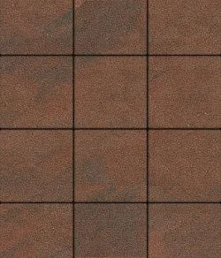 Тротуарная плитка КВАДРАТ 300х300 Листопад гранит Клинкер Б.1.К.6 Выбор 60 мм