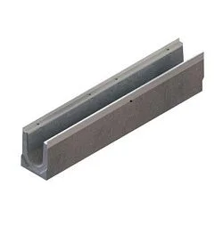 Лотки водоотводные бетонные Standartpark BetoMax DN100 с внутренним уклоном h125-h230 под решетку кл