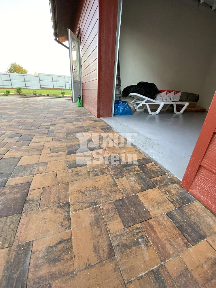 Укладка тротуарной плитки Бавария Блэнд от Steingot