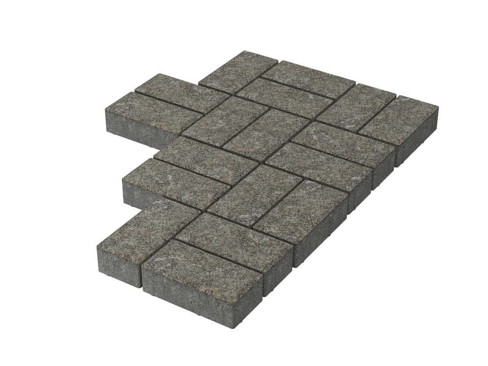 Тротуарная плитка Брусчатка Китайский гранит Stellard 60 мм