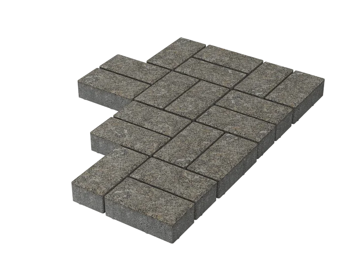 Тротуарная плитка Брусчатка Китайский гранит Stellard 60 мм