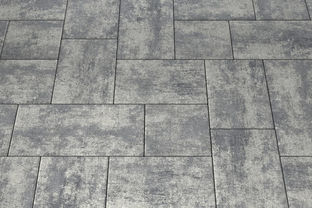 Тротуарная плитка Мозаика XL Грей Stellard 60 мм