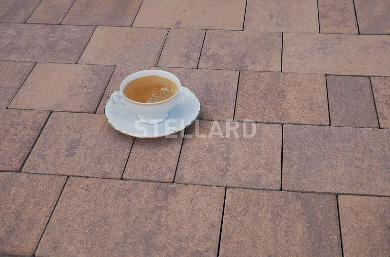 Тротуарная плитка Новый город Мокко Stellard 40 мм