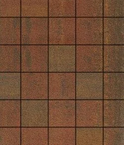 Тротуарная плитка КВАДРАТ 200х200 Листопад гранит Арабская ночь Б.2.К.6 Выбор 60 мм