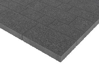 Тротуарная плитка Микс Сити Черный агат Stellard 60 мм