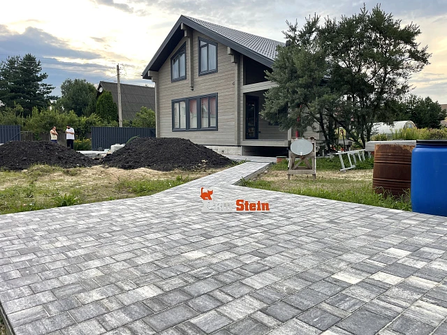 Укладка брусчатки Новый город Грей от Stellard