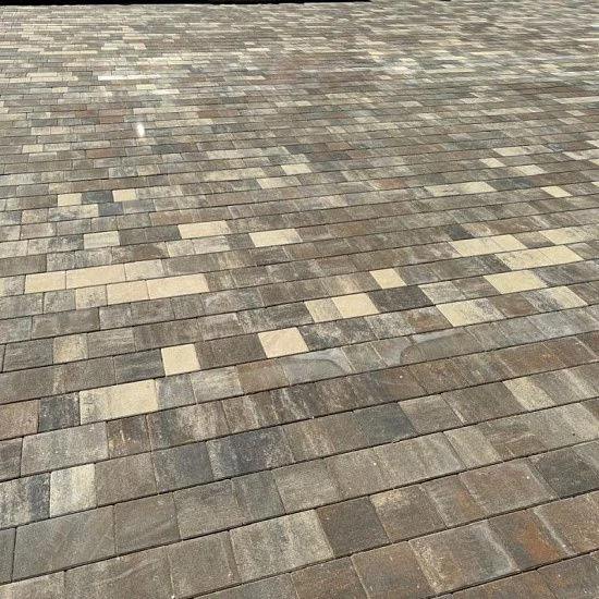 Тротуарная плитка КОЛОР МИКС №8 Гранит НОВЫЙ ГОРОД 1НГ4Ф Нобетек 40 мм