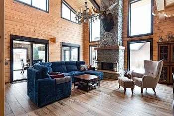 3D панель из натурального камня Кварцит Серо-зелёный Грубый камень Pharaon