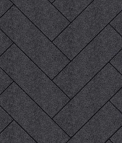 Тротуарная плитка ПРЯМОУГОЛЬНИК 600х200 Стоунмикс Черный Б.6.П.8 Выбор 80 мм