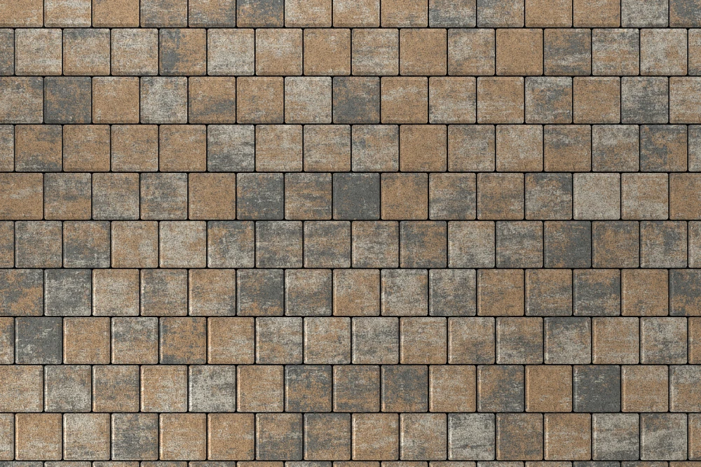 Тротуарная плитка Квадрат 10х10 Каньон Stellard 60 мм