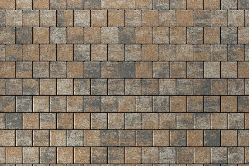 Тротуарная плитка Квадрат 10х10 Каньон Stellard 60 мм