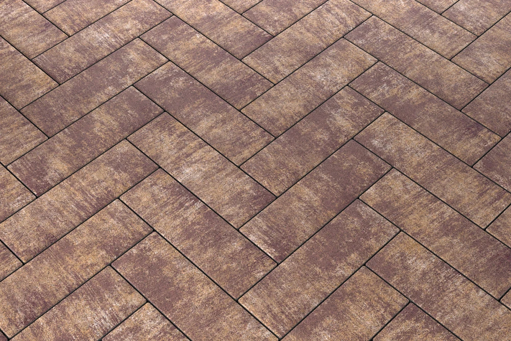 Тротуарная плитка Паркет Гавана Stellard 80 мм