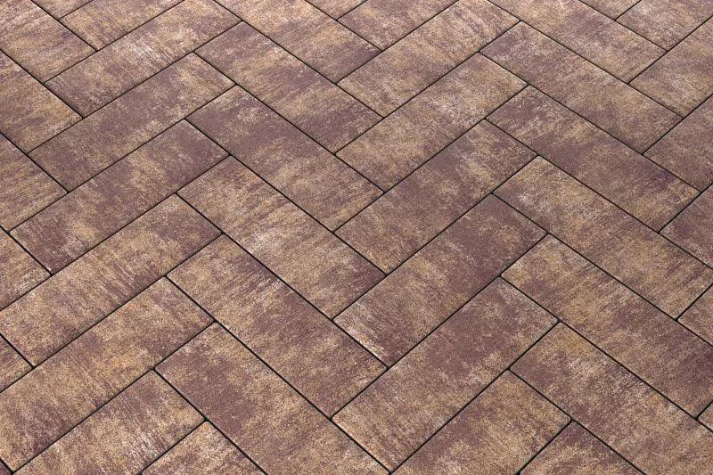 Тротуарная плитка Паркет Гавана Stellard 80 мм